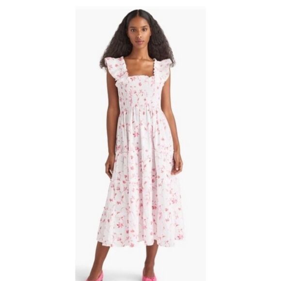 Hill House Dresses & Skirts - Hill house  Ellie Nap Pink Floral Size S